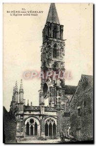 Old Postcard Holy Father in the Vezelay & # 39Eglise