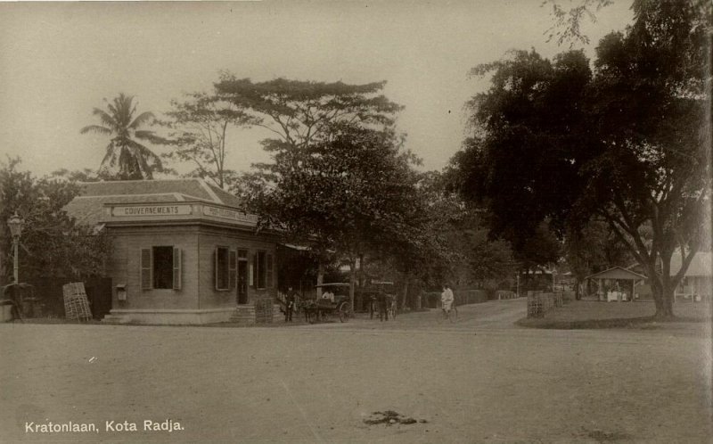 indonesia, SUMATRA, KOTA RADJA, Banda Aceh Atjeh, Kratonlaan (1910s) RPPC