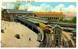 NY - New York City. South Ferry