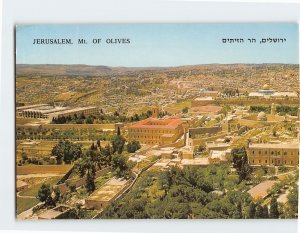 Postcard Jerusalem, Mt. Of Olives, Jerusalem, Israel