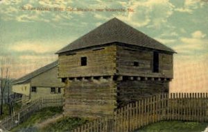 Old Fort Halifax in Waterville, Maine