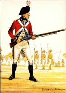 Military Uniforms Private Battalion Co First Of The Royal Regiment Of Foot 1792
