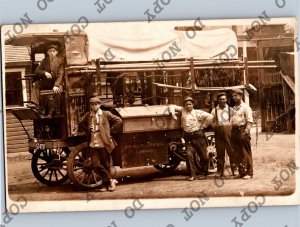 c1910 Syracuse Lighting Company Truck Occupational New York NY Onondaga RPPC
