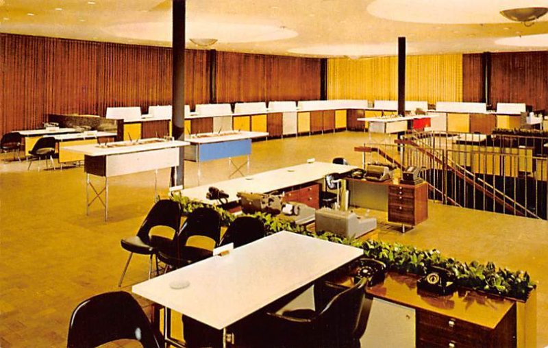 Irwin Union Bank and Trust Co. Main Office Lobby Area - Columbus, Indiana IN