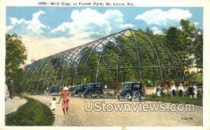 Forest Park, Bird Cage - St. Louis, Missouri MO Postcard