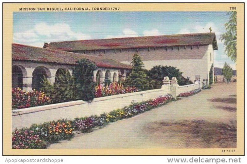 California San Miguel Mission