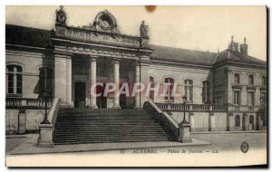 Old Postcard Auxerre Courthouse