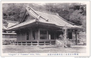 NIKKO, Japan, 1900-1910's; Chugushi Of Futarasan Shrine