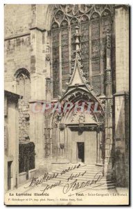 Old Postcard Toul Saint Gengoult Portal