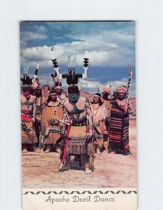 Postcard Apache Devil Dance