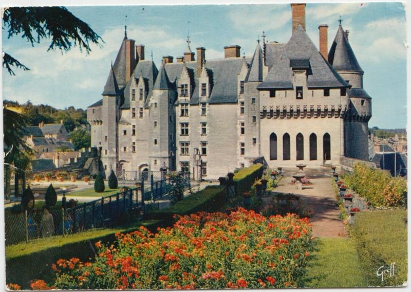 LANGEAIS, Le Chateau C'est Louis XI, 1971 used Postcard