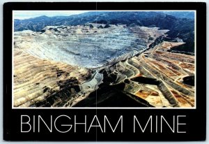 Postcard - Kennecott's Bingham Copper Mine at Bingham Canyon, Utah