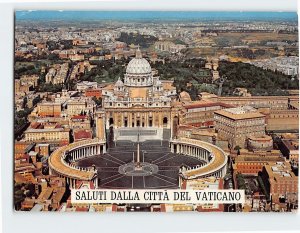 Postcard Saluti Dalla Citta Del Vaticano, Vatican City, Vatican City