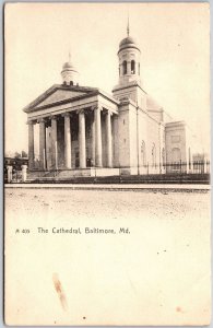 The Cathedral Baltimore Maryland MD Parish Church Postcard