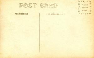 Boating on a Lake - RPPC