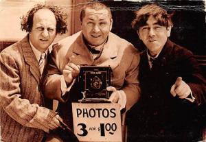 Three Stooges Movie Poster Postcard