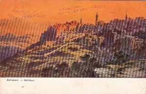 Postcard Bethlehem Israel Town View