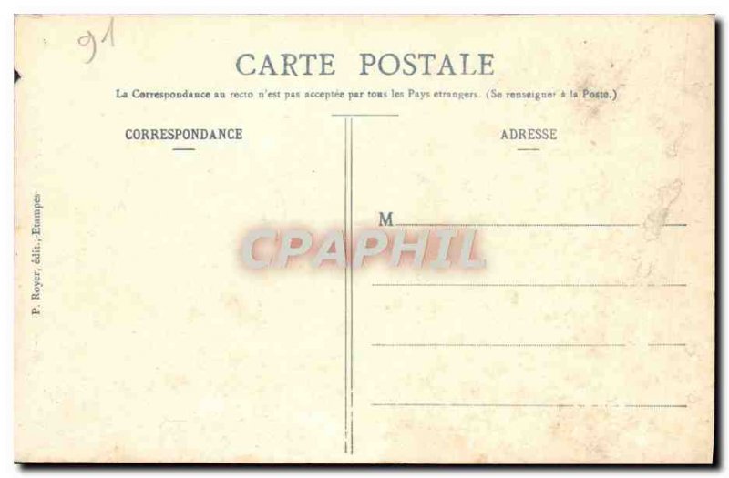 Old Postcard Chamarande Coin De Riviere