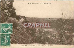 Old Postcard Auvergne Picturesque