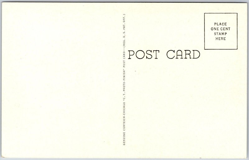 Administration Building State Teachers College Wayne Nebraska NB Postcard