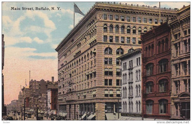 View of Main Street, Buffalo, New York, PU-1911