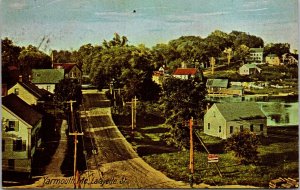 Vaughan's Pharmacy Drugstore Yarmouth Maine Postcard