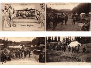 ENGLAND, ENGLISH MILITARY 150 Vintage Postcards (L6090)