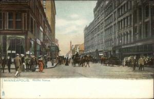 RAPHAEL TUCK Minneapolis MN Nicollet Ave c1905 Postcard EXC COND