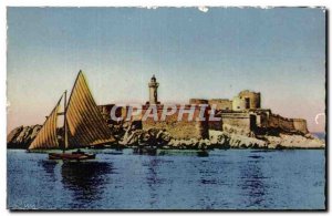 Old Postcard Marseille Chateau d & # 39if