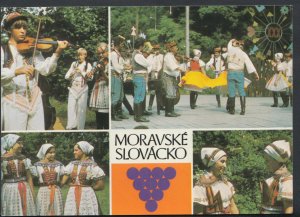 Czech Republic Postcard - Moravske Slovacko - Kroje z Velke Nad Velickou T820