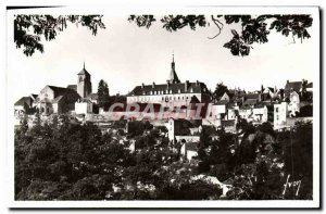 Postcard Avallon Modern City View From the Plateau des Chaumes
