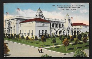 Panama California Expo County Buildings San Diego CA Unused c1915