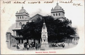 Barbados Beckwith Square Vintage Postcard C123