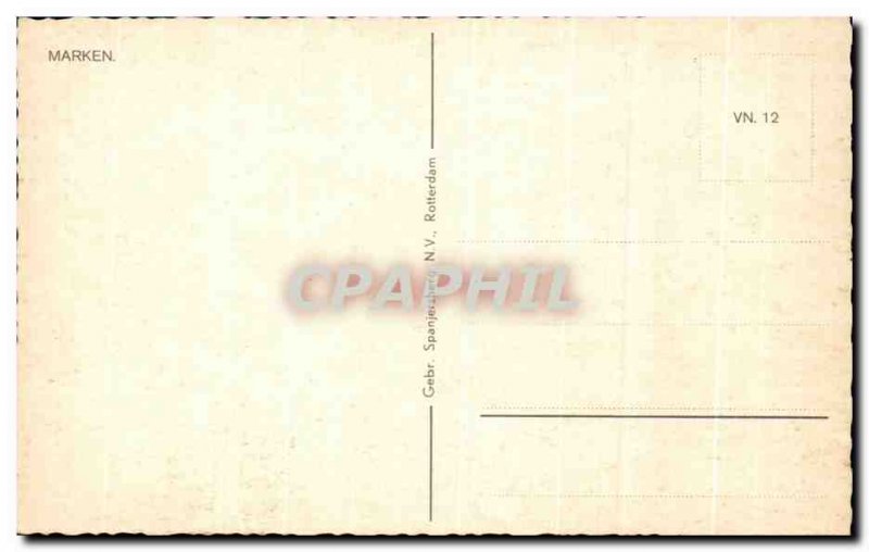Old Postcard Marken