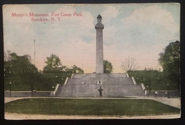 Martyr's Monument, Brooklyn, N.Y. 1919 Success Postal Card Co. 3044