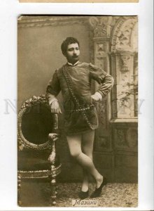 260642 MASINI Great Italian OPERA Star SINGER Vintage PHOTO PC