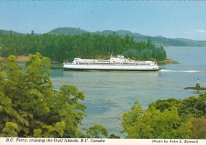 British Columbia Ferry Cruising The Guld Islands Canada