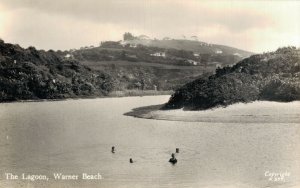 South Africa The Lagoon Warner Beach RPPC  06.44