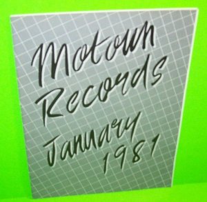 Motown Records Music Insert Cashbox Magazine Jan 1981 Diana Ross Michael Jackson