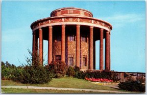 VINTAGE POSTCARD THE VESTAVIA TEMPLE AND GARDENS AT BIRMINGHAM ALABAMA 1960s