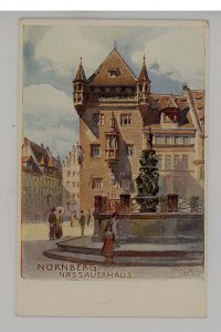 Germany - Nurnberg. Nassauerhaus, Medieval Residential Tower