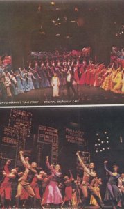 42nd Street American Broadway Theatre Cast Postcard 2x Set
