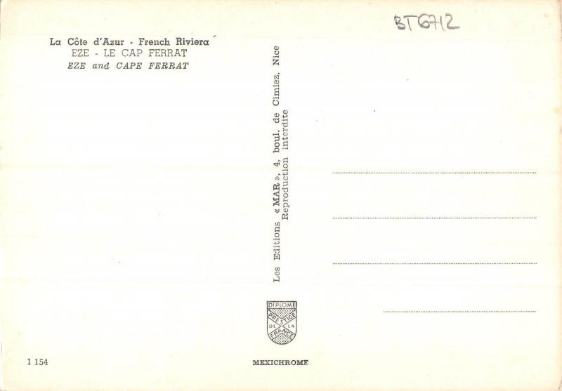 BT6712 Eze le cap ferrat        France