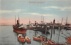 BT16162 Beyrouth port ship bateaux Beyrouth liban lebanon