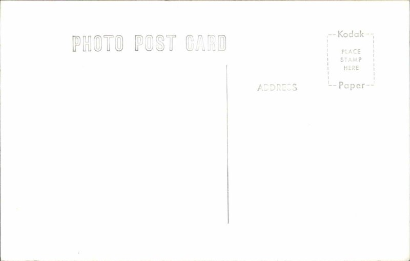 Perce Quebec Lighthouse Real Photo Postcard