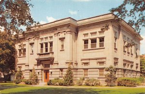 Frankfort, IN Indiana  CARNEGIE LIBRARY  Clinton County  VINTAGE Chrome Postcard