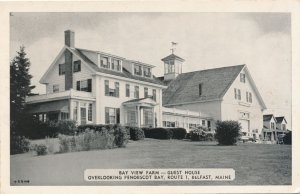 Belfast, Maine - Bay View Farm Guest House - Overlooking Penobscot Bay