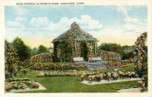CT - Hartford. Elizabeth Park. Rose Garden