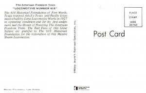 American Freedom Train , Locomotive number 610