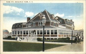 Rockaway Park New York NY Long Island Park Inn Hotel Vintage Postcard